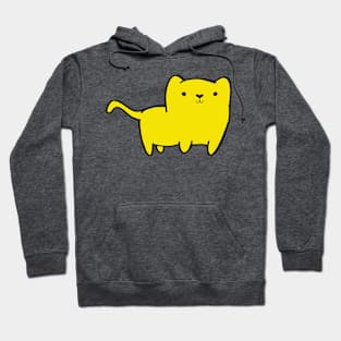 Kitty going for a stroll (yellow) Hoodie